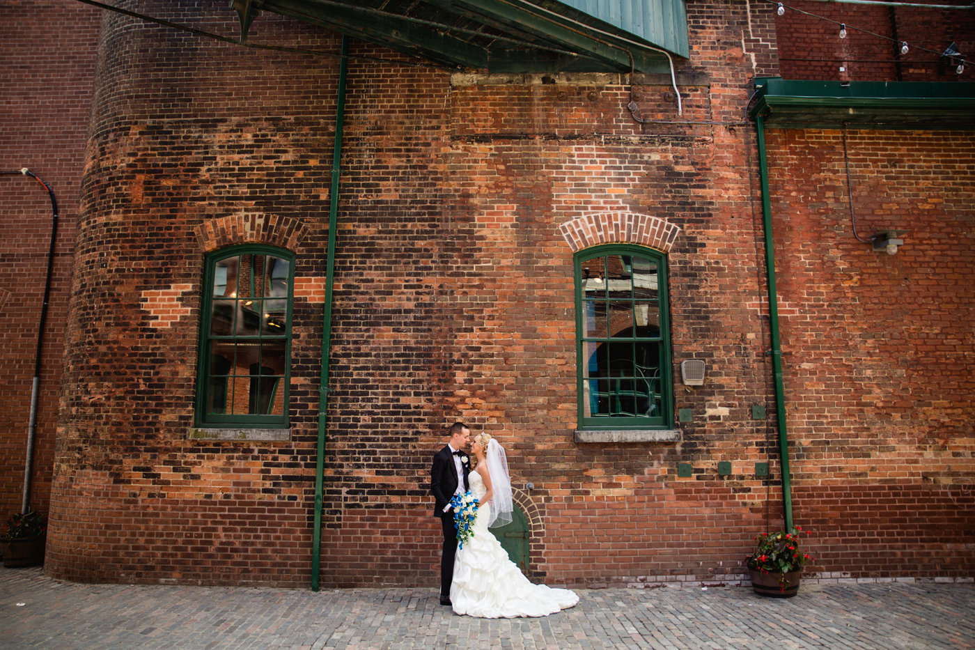 Distillery District Toronto Wedding