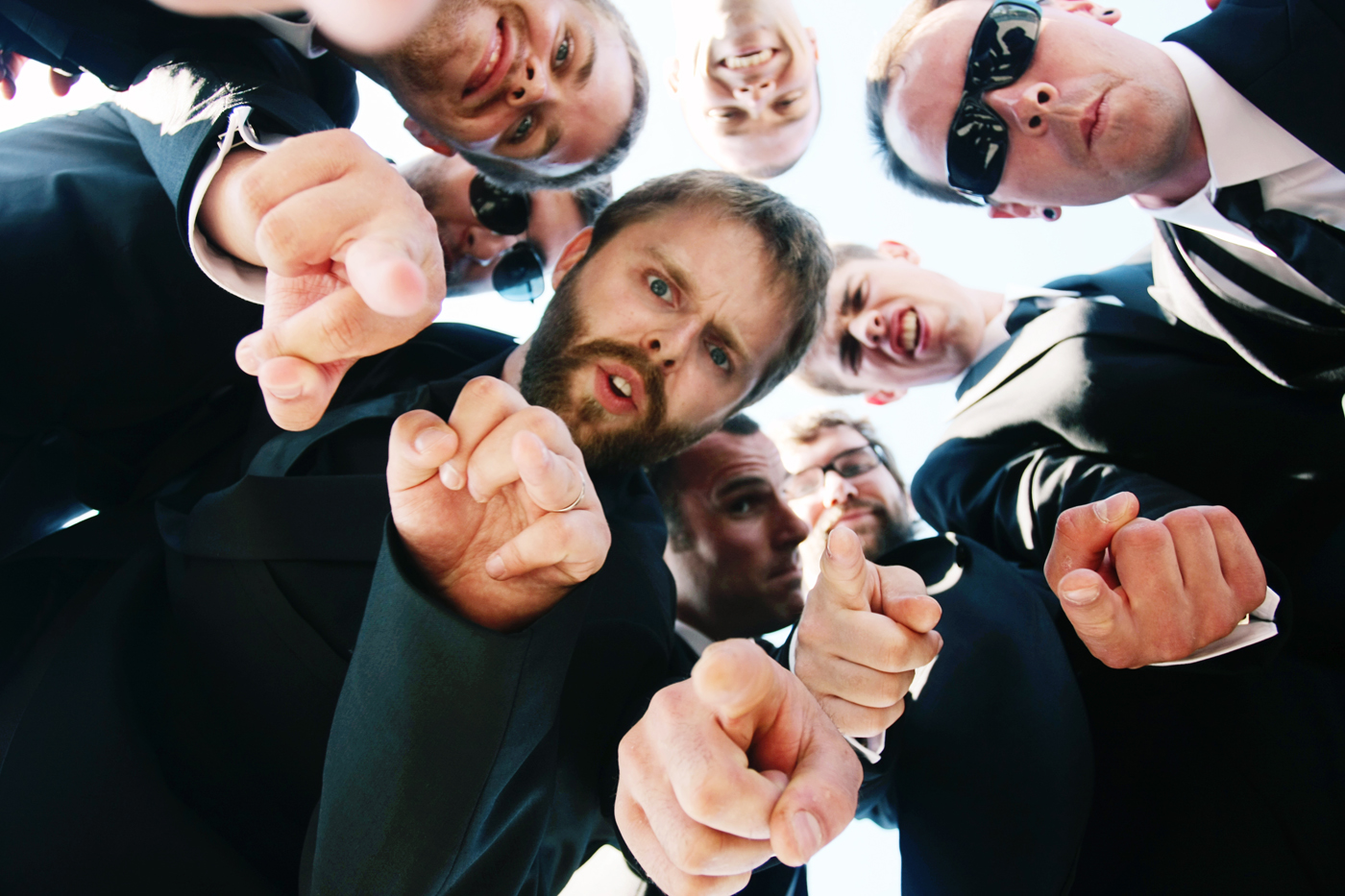 sauble-guys-wedding-party