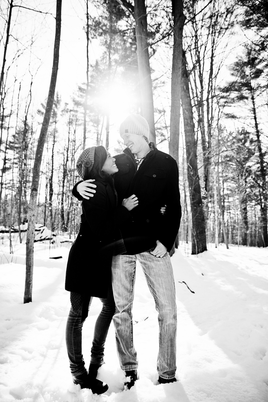 winter-engagement-session